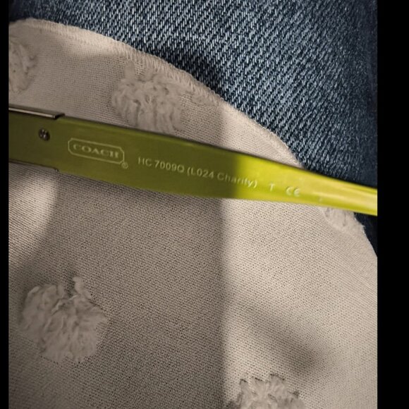 Coach Green Pilot Sunglasses Gold Tortoise 9005/13 58 13 135 3N - Picture 4 of 9